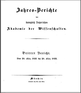 Bemerkungen über Meister Chunrad von Megenberg, Domherrn zu Regensburg im XIV. Jahrhundert, und über den damaligen Zustand der Naturkunde im deutschen Volk